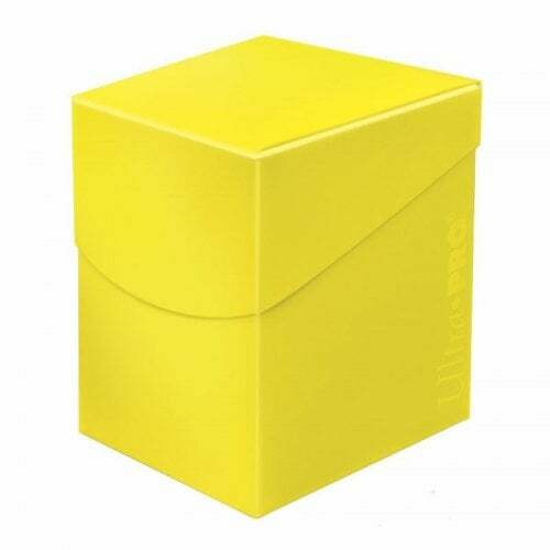 (image for) Ultra Pro Eclipse 100+ Deck Box Lemon Yellow
